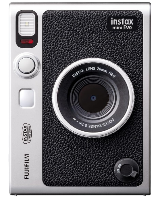 富士フイルム FUJIFILM チェキ Evo ハイブリッドインスタントカメラ(インスタントカメラ/スマホプリンター/デジタルカメラ) instax mini Evo ブラック INS MINI EVO BLACK C