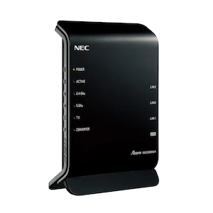 NEC
 11ac対応 867＋300Mbps 無線LANルータ
 PA-WG1200HS4