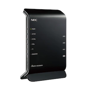 NEC11ac対応 867＋300Mbps 無線LANルータPA-WG1200HP4