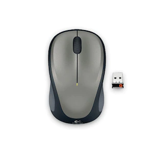 ロジクール2.4GHzワイヤレス 光学式マウス（シルバー）Logicool Wireless Mouse M235M235RSV